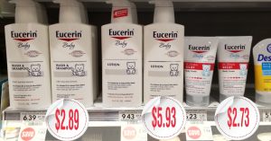 Eucerin Products - Publix Shelf