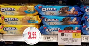 Nabisco Oreo Thins Cookies - Publix BOGO sale
