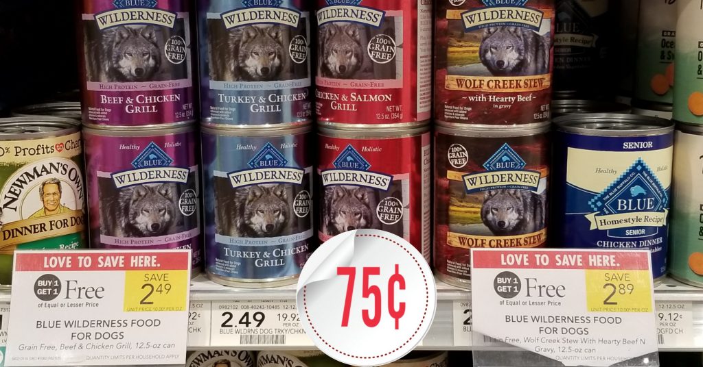 Blue Buffalo Wet Dog Food - Only 70¢ each